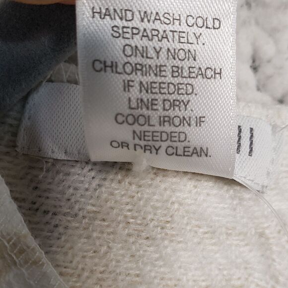 J Jill Womens One Size Poncho Sweater Wrap Plaid - Picture 8 of 10